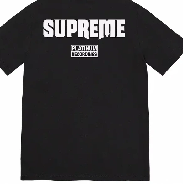 Sleeve Logo Talking White Short Letter XL Black Back and 22SS L S M Still Tee 0921